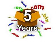 5 Year Domain Registration